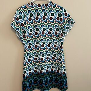 Zara Geometric Patterned Dress